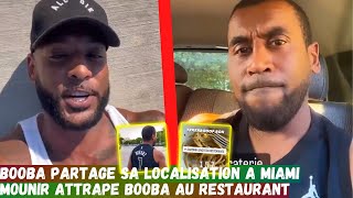 Booba partage son emplacement à Miami et Mounir est parti à la rencontre Moons croise le Duc [upl. by Dlaregztif]