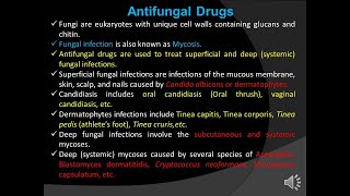 Antifungal Drugs Part 1 Pharmacology [upl. by Ellehcam745]