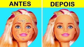 30 TRUQUES INCRÍVEIS PARA SUAS BONECAS BARBIE [upl. by Wilcox]