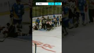 First Scrum of the Event  Europe vs Canada  21st Maccabiah Open Mens Hockey [upl. by Nelrac720]