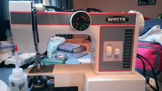 WHITE 1477 Sewing Machine WONT MOVE How to Fixsewwhatseamstress9076 [upl. by Arakat]