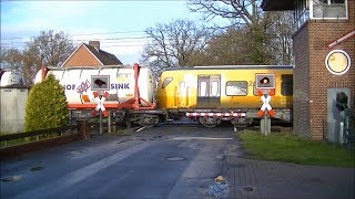 Spoorwegovergang Gildehaus D  Railroad crossing  Bahnübergang [upl. by Lirrad543]