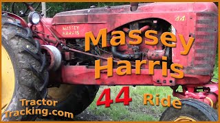 Massey Harris 44 takes a ride [upl. by Viv47]