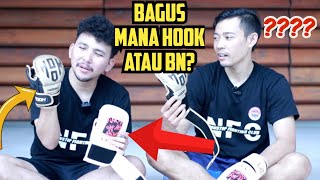 REVIEW MMA GLOVES BN VS HOOK FIGHT GEAR [upl. by Kendal]