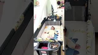 Worried About CoSleeping Meet The Baby Bond Bedside Crib babycare babycare babybed crib [upl. by Nalyk986]