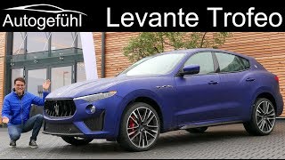 Maserati Levante Trofeo V8 FULL REVIEW  Autogefühl [upl. by Latouche]