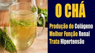 ✅ESSE CHÁ É PRECURSOR DE COLÁGENO Rico em Silício ORGÂNICO  Diurético  Trata Hipertensão [upl. by Bryana652]