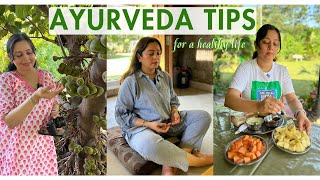 AYURVEDA tips for daily life from an Ayurvedic DOCTOR  Health tips for women [upl. by Anders]