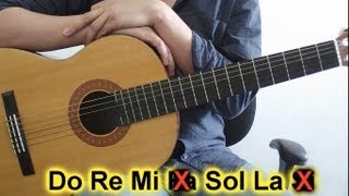 Clases de guitarra para principiantes 8 Los acordes básicos SIN CEJILLA [upl. by Ayrb]