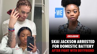 Terrible Pregnant Skai Jackson Was Arrested Beefing With Boyfriend [upl. by Nettirb4]