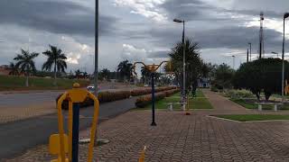 Praça de caminhadas em Primavera do Leste  MT [upl. by Sabba214]