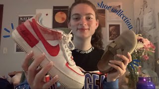 ASMR Shoe Collection 👟 tapping scratching over explaining [upl. by Garcon]