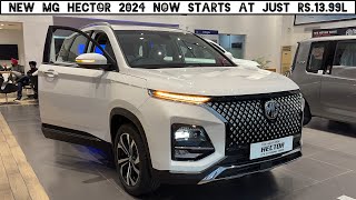 New MG Hector Facelift 2024 🔥 Now starts at just Rs 1399L  Best Diesel SUV  Drive Review [upl. by Isewk]