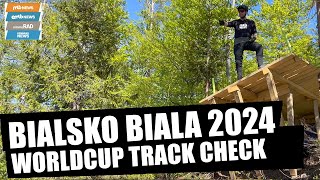 Bielsko Biala Downhill World Cup 2024 Bikepark total Das ist die neue World CupStrecke in Szczyrk [upl. by Redliw651]