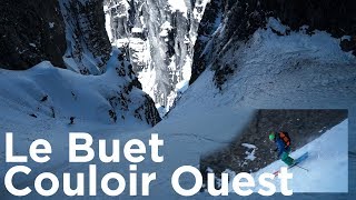 Le Buet Voie Normale Grand Couloir Ouest Aiguilles Rouges Chamonix MontBlanc ski de randonnée [upl. by Ahsilef798]