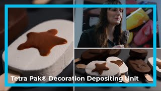 Tetra Pak® Decoration Depositing Unit  designed to innovate [upl. by Filippa]