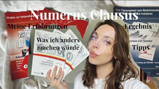 Numerus Clausus NC EMSTMS  Meine Erfahrung Strategie Tipps  Was wenn ich nicht bestehe [upl. by Yrebmik]