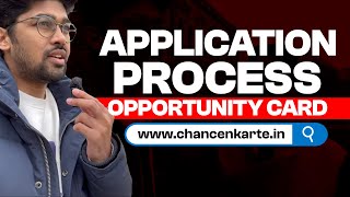 PART 10  REAL TIME OPPORTUNITY CARD APPLICATION FILLING FROM INDIA 🇮🇳  Chancenkarte Germany 🇩🇪 [upl. by Haiel]