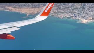 LANDING AT TEL AVIV AIRPORT ISRAEL 🇮🇱 [upl. by Elvis266]