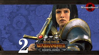 Total War Warhammer 3 Immortal Empires  Chevaliers de Lyonesse Repanse de Lyonesse 2 [upl. by Ultima]