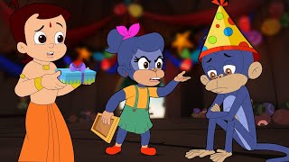 Chhota Bheem  Birthday Prank on Jaggu  Cartoons for Kids  Funny Kids Videos [upl. by Samuele]