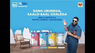 White Cement Ke Advantage Wala Birla White TRUTONEx Distemper Paint  Ft Vicky Kaushal  Hindi [upl. by Baniaz]