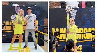 MEETING LIV MORGAN Summerslam Vlog Part 1 [upl. by Nabila2]