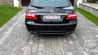 E63 AMG 2010 V8 525HP Exhaust [upl. by Anadroj]