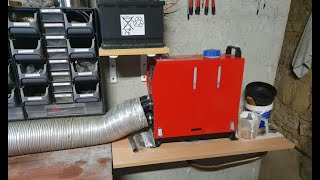 Chinese Diesel Heater Installation in my Garage [upl. by Elok]