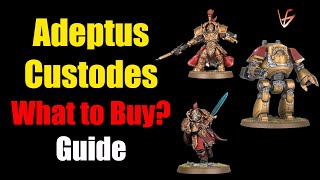 Start collecting Adeptus Custodes in 10th Edition  What to Buy [upl. by Atihcnoc]