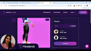 How to Buy NFT Manialands NFT Marketplace Manialands metaverse [upl. by Tteve]