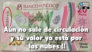 80000000 por este billete Conmemorativo mexicano   Conoce sus características especiales [upl. by Ynnus]