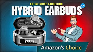 TOZO Hybrid Active Noise Cancelling Wireless Earbuds  AirPods pro [upl. by Ettenaej]