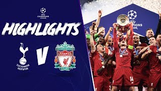 LIVERPOOL CROWNED EUROPEAN CHAMPIONS  Tottenham 02 LFC  Champions League Highlights [upl. by Rickard]