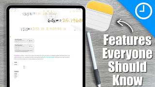 Apple Notes Just Got So Much Better  Maximize Apple Notes with These iPadOS 18 Features [upl. by Cathleen]