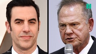 Sacha Baron Cohen Interviews Roy Moore With Pedophile Detector [upl. by Ardnassak769]