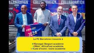 FC BARCELONE EN AFRIQUE [upl. by Llij928]