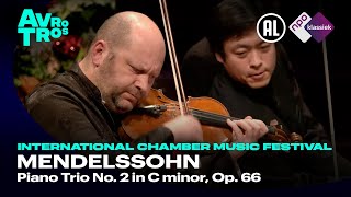 Mendelssohn Piano Trio No 2 in C minor Op 66  International Chamber Music Festival Utrecht  HD [upl. by Kiran92]