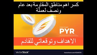 Vulcan ForgedPYR كسر اهم مناطق المقاومة بعد عام ونصف تحليل مفصل للاهداف وتوقعاتي لعملة [upl. by Suzzy139]