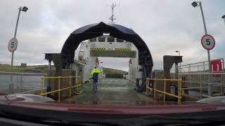 Gutcher Ferry Terminal Yell to Haroldswick Unst [upl. by Phip]