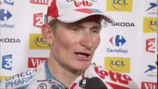 ETAPA 10  Entrevista  Ganador de la etapa André GREIPEL [upl. by Danita511]