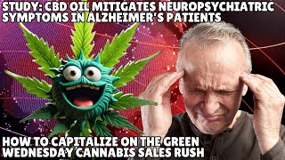 CBD Oil Mitigates Neuropsychiatric Symptoms in Alzheimer’s Patients [upl. by Lasley39]