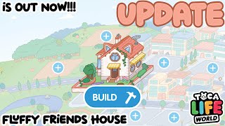 Toca Boca New Update Fluffy Friends House is out Toca Life World Atualização Casa Amigos Peludos [upl. by Eupheemia189]