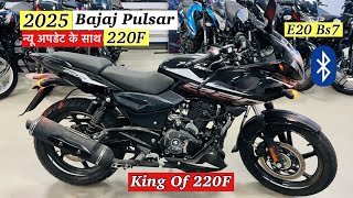 2025🔥Bajaj Pulsar 220F Details Review  On Road Price Mileage New Features  Pulsar 220f [upl. by Wycoff]