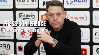 🎙️ Leam Richardson and Cohen Bramalls prePlymouth Argyle Press Conference  Presented by Pinders 🖨 [upl. by Aliban410]