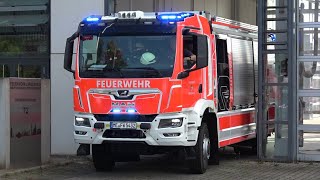 Neues Rosenbauer HLF 20 HLF 20 Hauptamtliche Wachabteilung Feuerwehr Langenfeld [upl. by Skantze78]