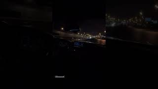 Night 100200 km on BMW M4 in rain [upl. by Revned]