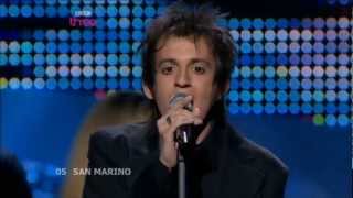 Eurovision 2008 San Marino HD Miodio  Complice [upl. by Patrick]