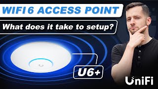 Ubiquiti Unifi U6 Setup  Wifi 6 Access Point Unboxing 📦 Is it for YOU [upl. by Raychel]