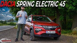 Dacia Spring Electric 45  Better Then The eup   Review [upl. by Aerdnaz]